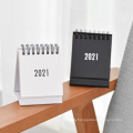 2021 Desk Mini Calendar Paper Protable Desk Accessories Planning School Office Supplies Presented